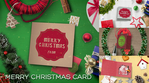 Merry Christmas Card - VideoHive 19152278