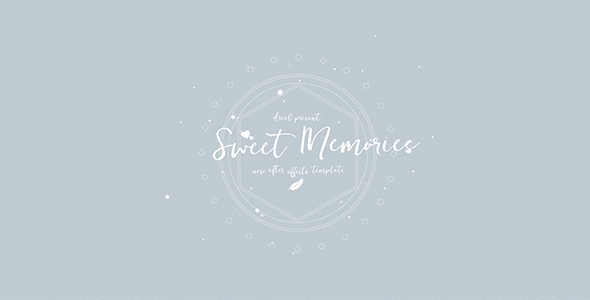 Sweet Memories Slideshow / Vintage Memories Slides/ Romantic Wedding/ Photo Gallery/ Minimal Intro