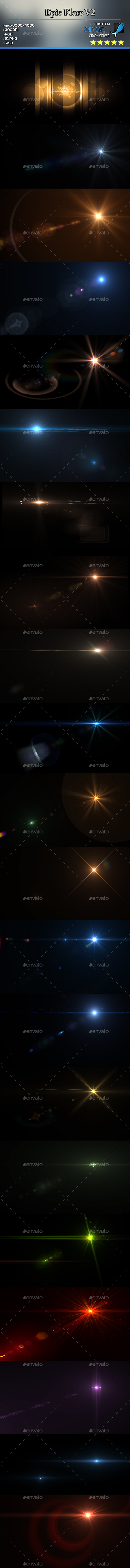 Epic Flare V2 - Decorative Graphics