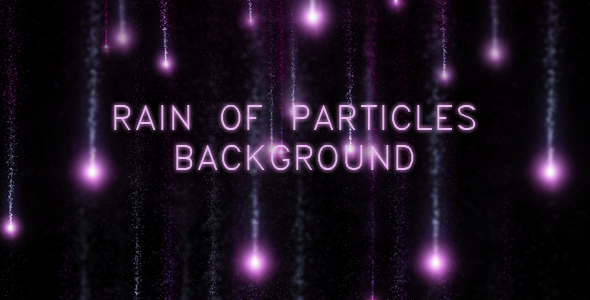 Rain Of Particles Background alt