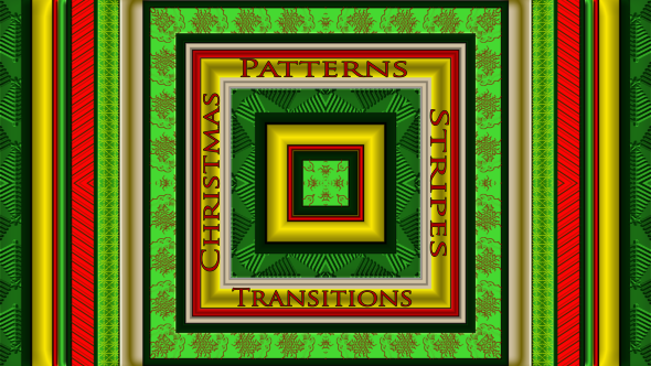 Christmas Pattern Stripes Transitions