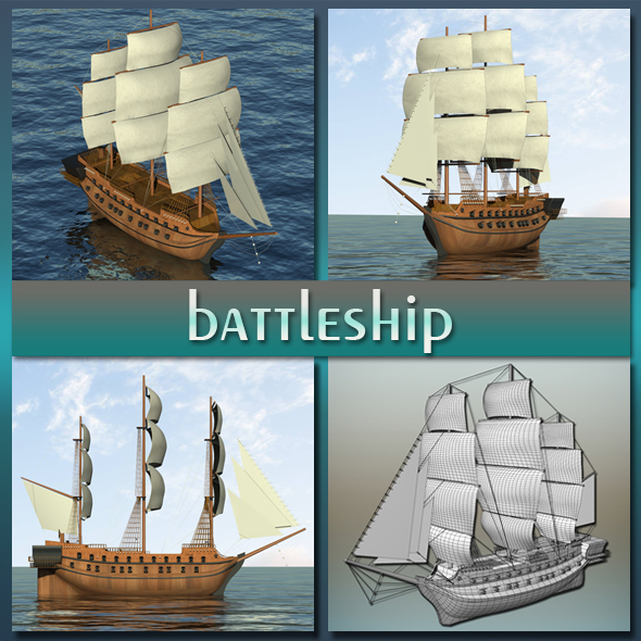 Battleship - 3Docean 19158289