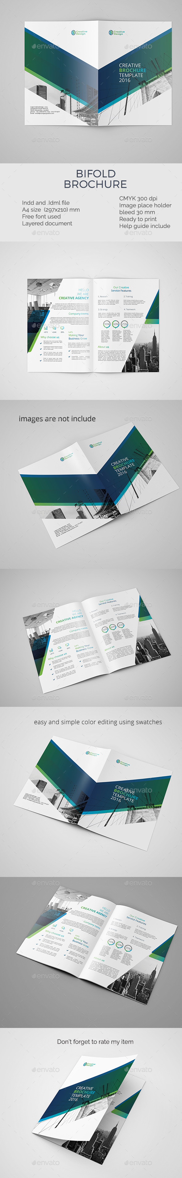 corporate bifold brochure template - Corporate Brochures