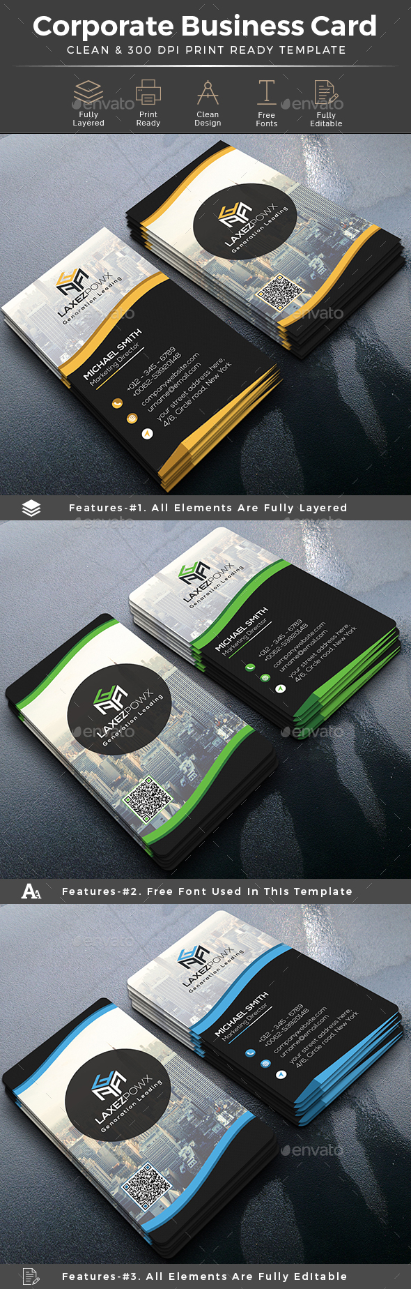 Business Card - Business Cards Print Templates