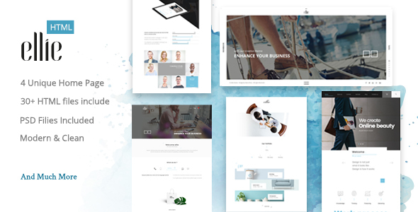 Ellie Creative HTML Template