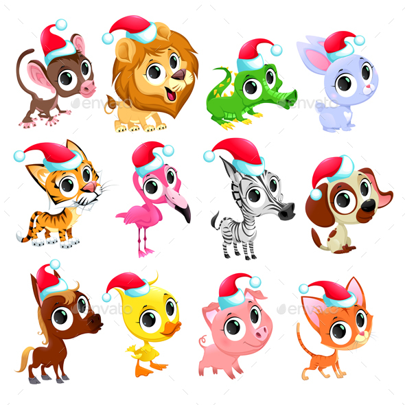Christmas Animals - Christmas Seasons/Holidays