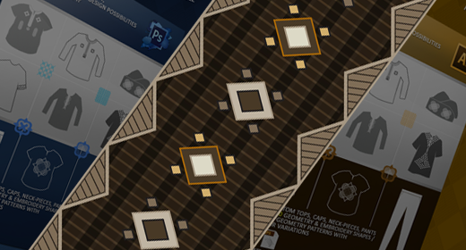 FASHION, PATTERNS AND GEOMETRY DESIGN TOOLS