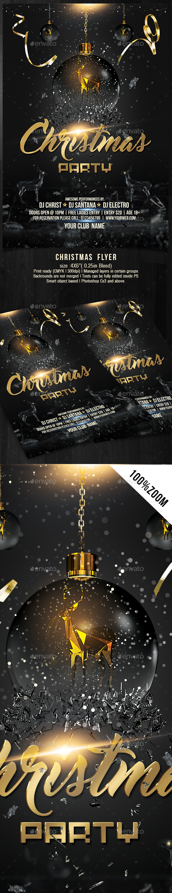 Christmas party Flyer