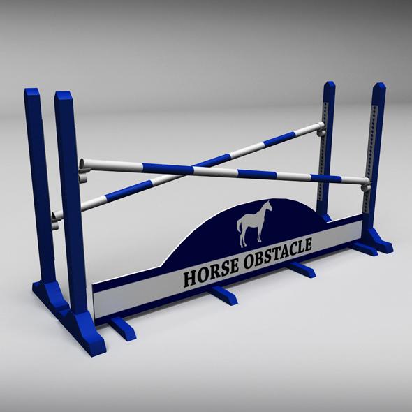 Horse jump obstacle - 3Docean 19162106