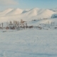 Flight Across a Winter Road To the Mountains - VideoHive Item for Sale