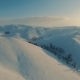 Winter View of Mountains at the Dusk - VideoHive Item for Sale
