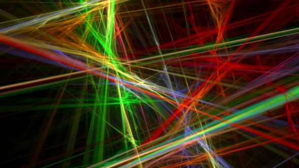 Colorful Lines Abstract Loop Motion Background