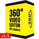 360° Video Editor v1.5 &amp; VR Camera for After Effects - VideoHive Item for Sale