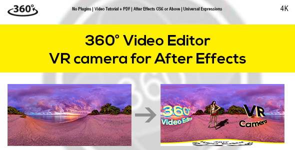 360° Video Editor - VideoHive 18833481