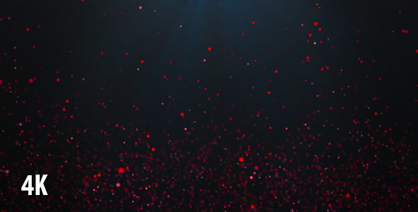 Rising Particles Dark Background alt