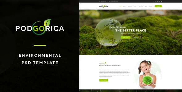 Podgorica : Environmental - ThemeForest 19165156