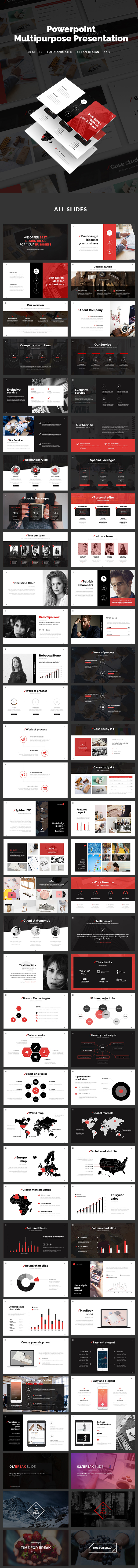 Company Presentation - PowerPoint Templates Presentation Templates