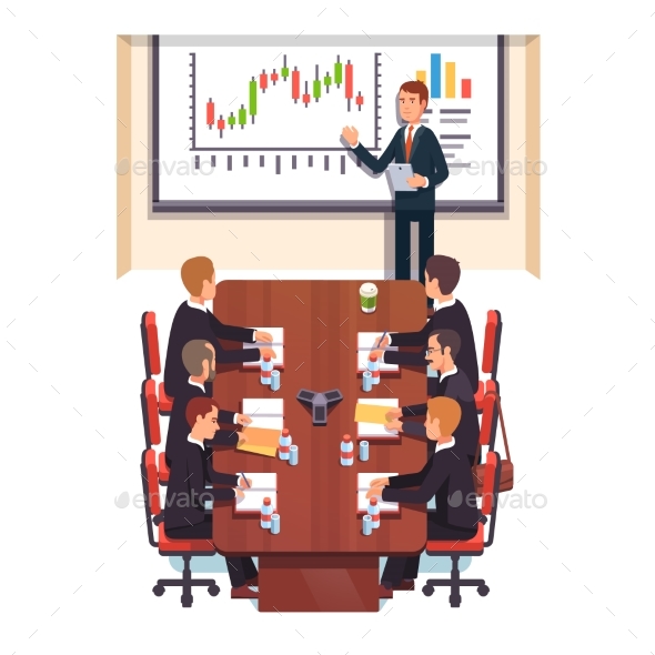 Professional Consultant Giving a Speech - Concepts Business