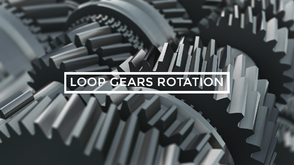 Gearbox Gears Rotation #6, Motion Graphics | VideoHive