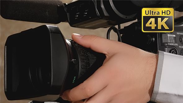 Using Focus Ring in a Professional Camera