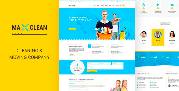 Max CleanersMovers - ThemeForest 12628432