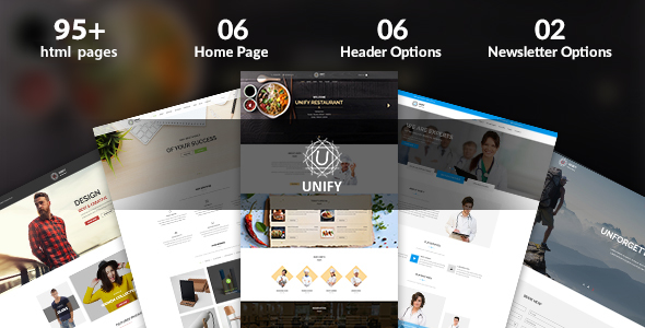 Unify Multipurpose Html Template By Bootitems Themeforest
