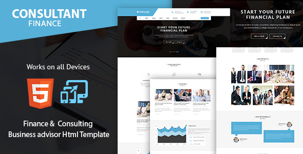 Consulting Finance and - ThemeForest 19175532