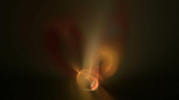 Red Orange Flame Abstract Loop Motion Background