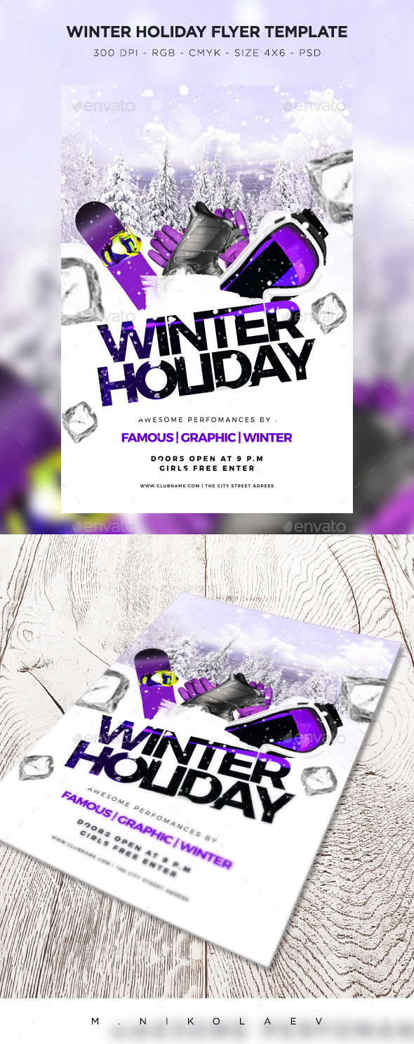 Winter Holiday - Clubs & Parties Events