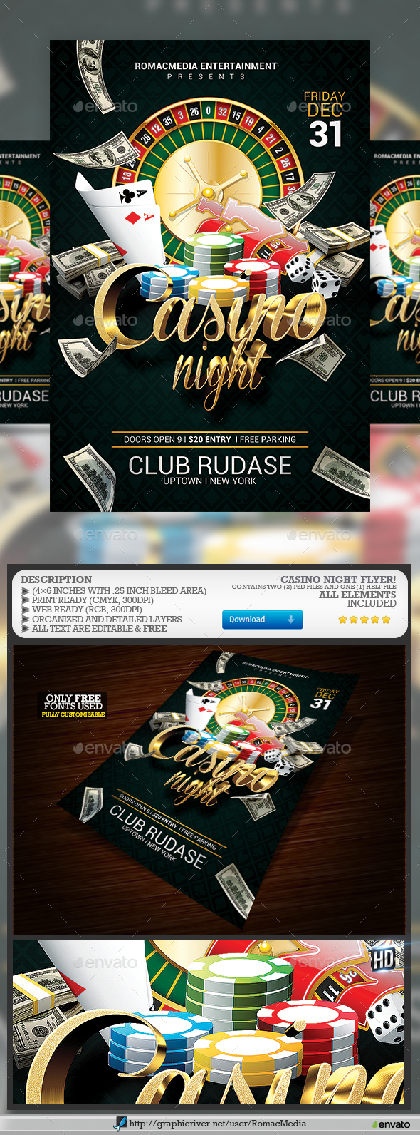 Casino Night - Clubs & Parties Events