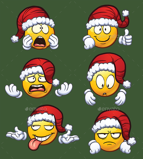 Christmas Emoticons - Christmas Seasons/Holidays