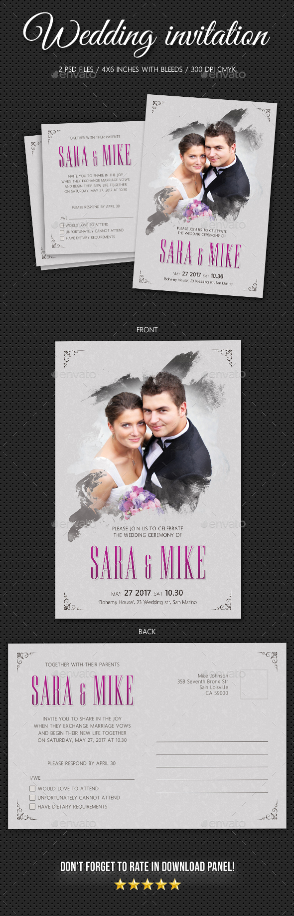 Wedding Invitation V9