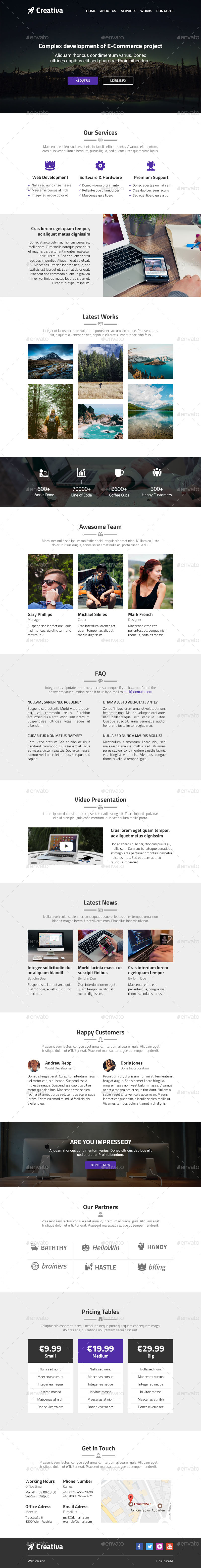 Creativa - Multipurpose Email Template, Web Elements | GraphicRiver