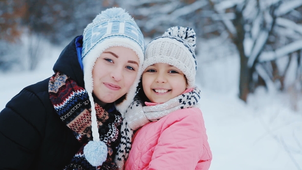 Two Girls Sisters Smiling alt