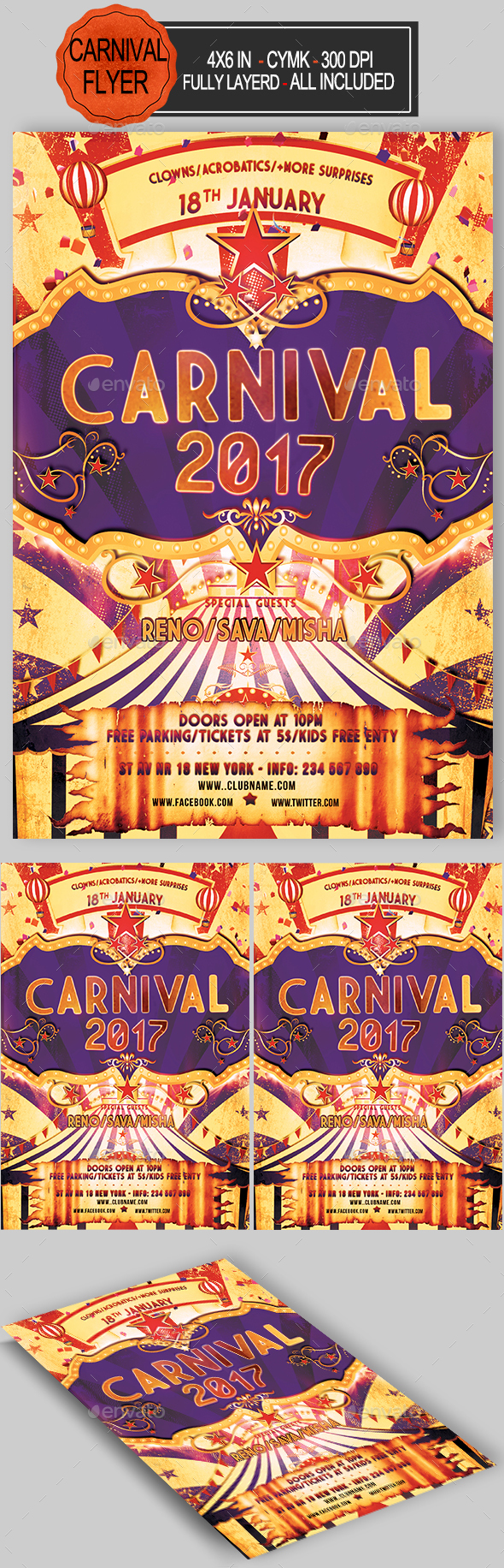 Carnival Flyer - Events Flyers