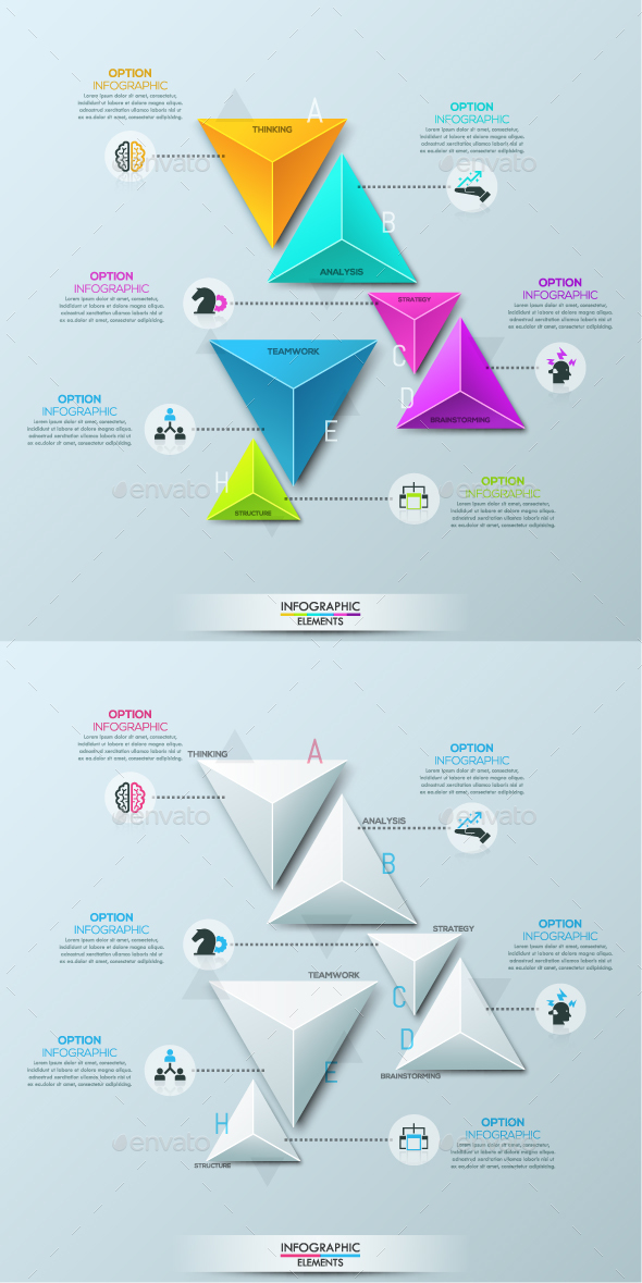 Modern Infographic Options Template