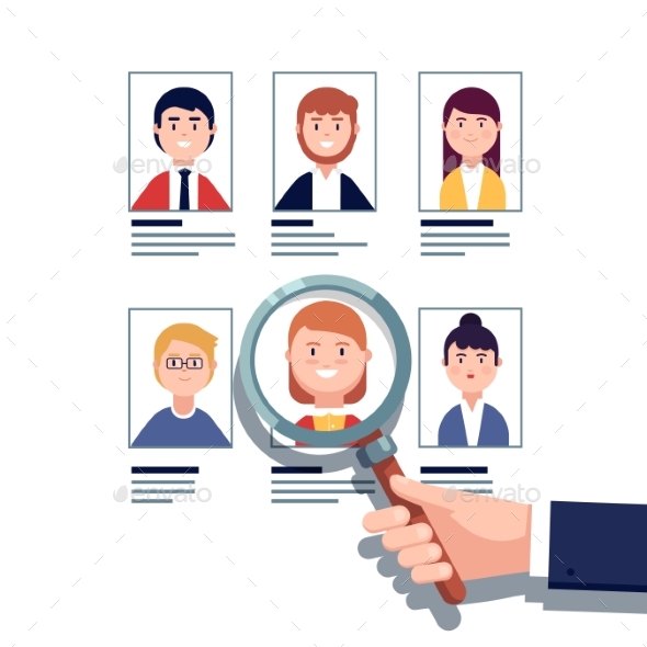 Employee Hiring Research Concept - Concepts Business