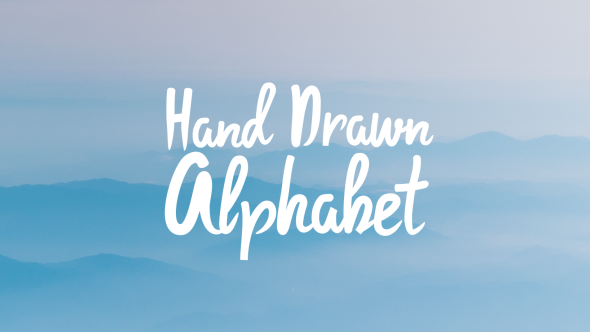 Hand Drawn Alphabet - VideoHive 19180729