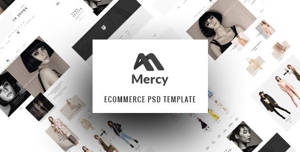 Mercy - Stunning eCommerce PSD Template for Fashion