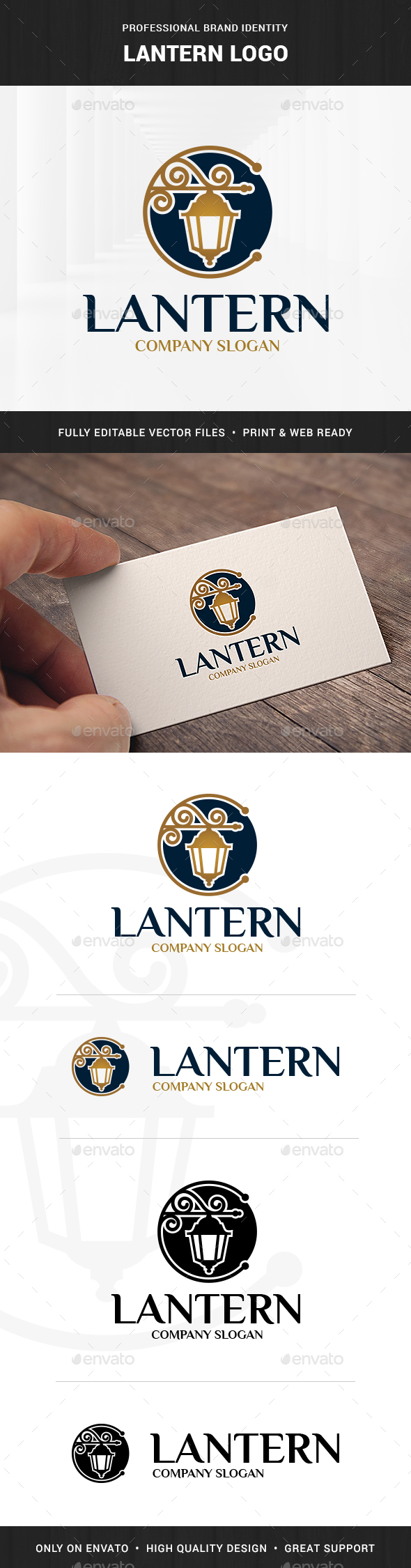 Lantern Logo Template - Objects Logo Templates