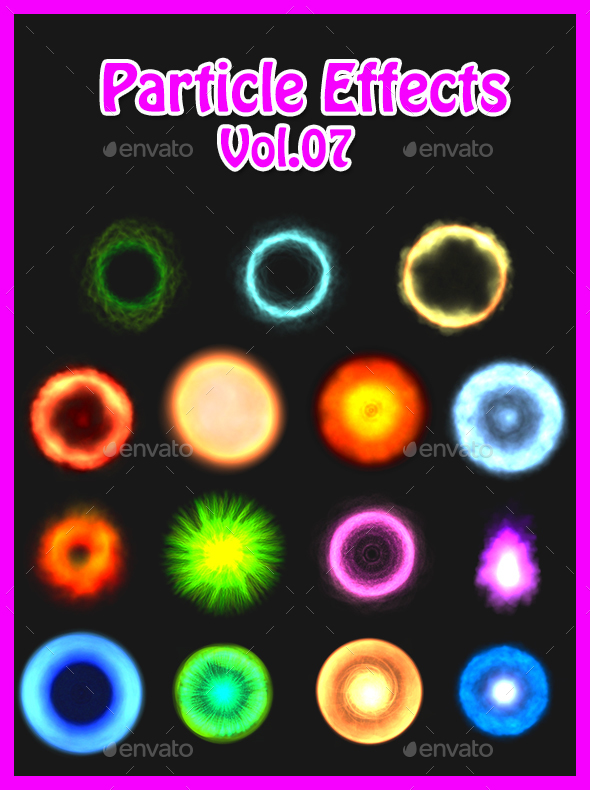 Particle Effects Vol 07 - Sprites Game Assets