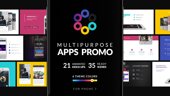Multipurpose Apps Promo for Phone 7