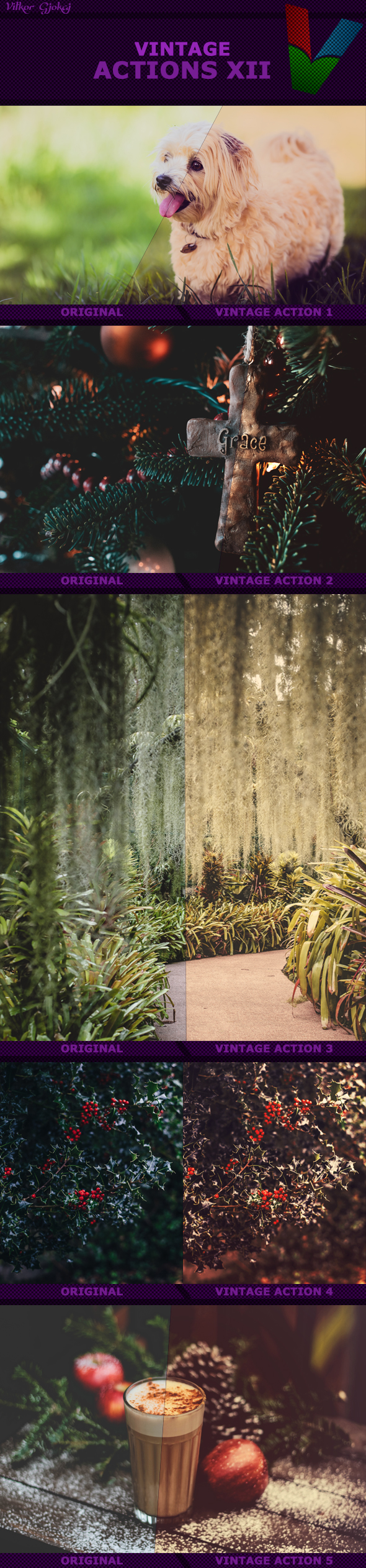 Vintage Actions XII
