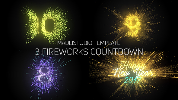 Fireworks Countdown - VideoHive 19189635