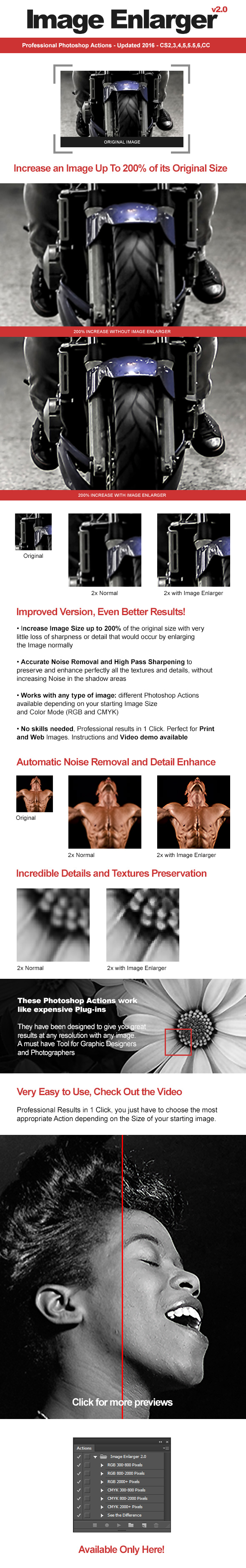 Image Enlarger 2.0 Perfect Image Size Increase - Actions - Photo Effects Actions
