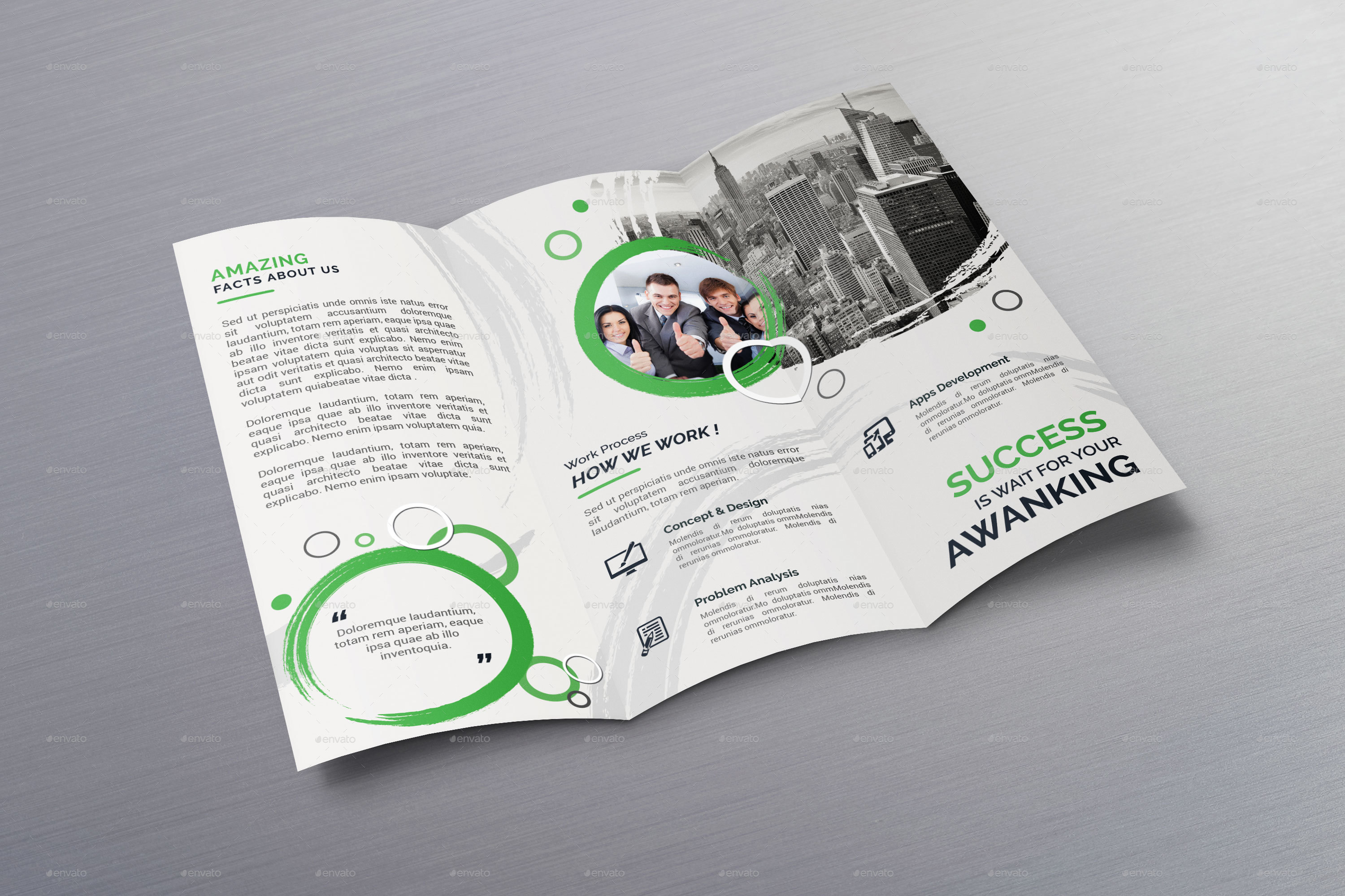 Corporate Trifold by DesignsTemplate | GraphicRiver