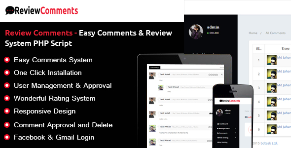 Review Comments - CodeCanyon 19191254