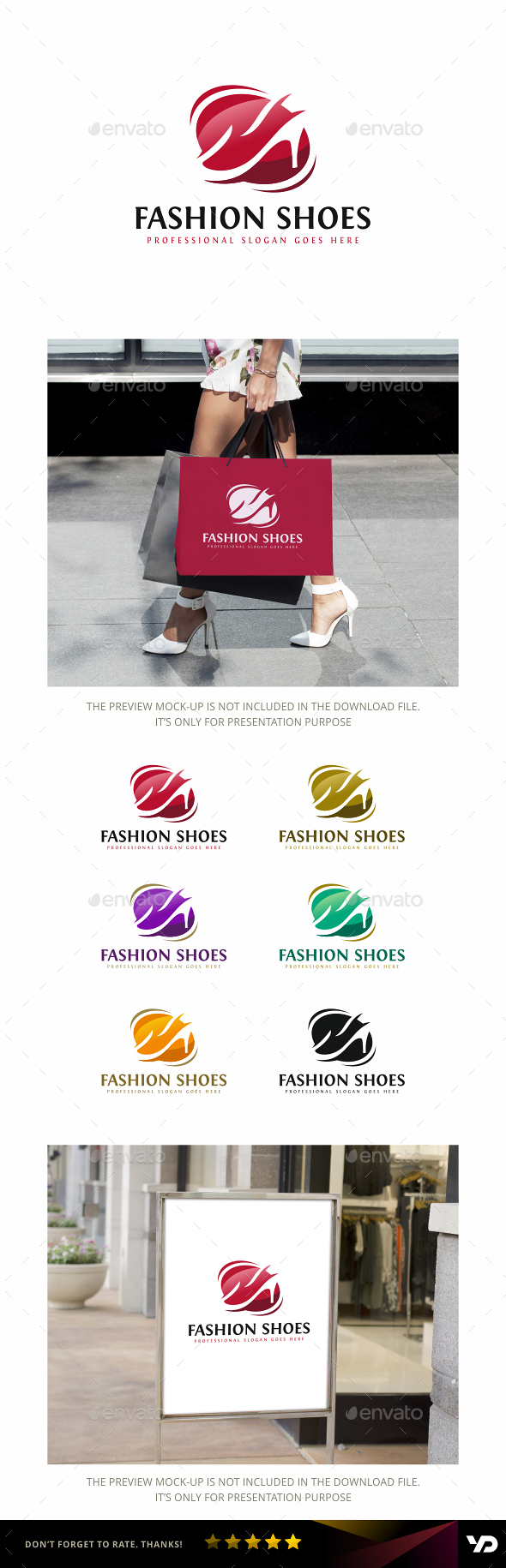 Shoes - Objects Logo Templates