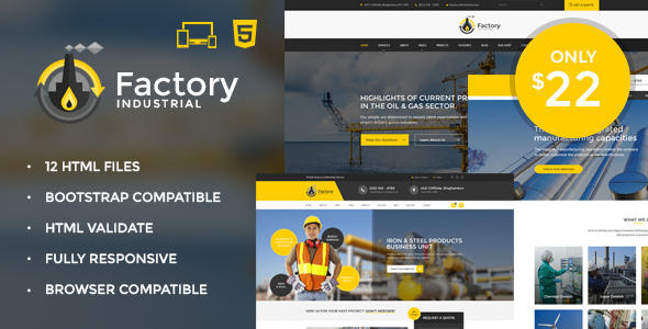 Facto foundry HTML5 - ThemeForest 19003309