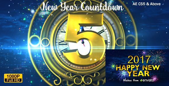 New Year Countdown 2017 by smartvfx | VideoHive